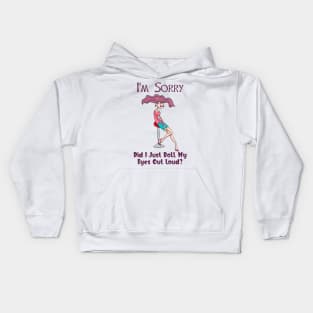 Sarcastic Sassy Quote for Co-Worker, Boss, Friend Kids Hoodie